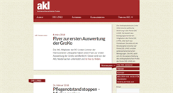 Desktop Screenshot of antikapitalistische-linke.de