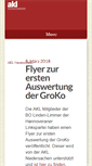 Mobile Screenshot of antikapitalistische-linke.de